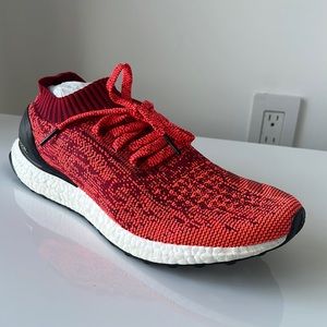 Adidas Ultraboost uncaged Solar Red BB3899 primeknit Size 11.5